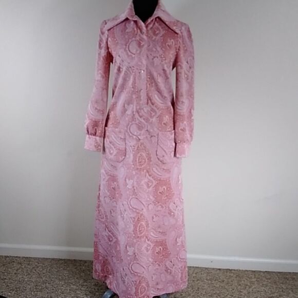 VTG,60s,70s Nardis  Custom Tailored By Nardis Of Dallas Women Dress Size SM - Picture 2 of 14